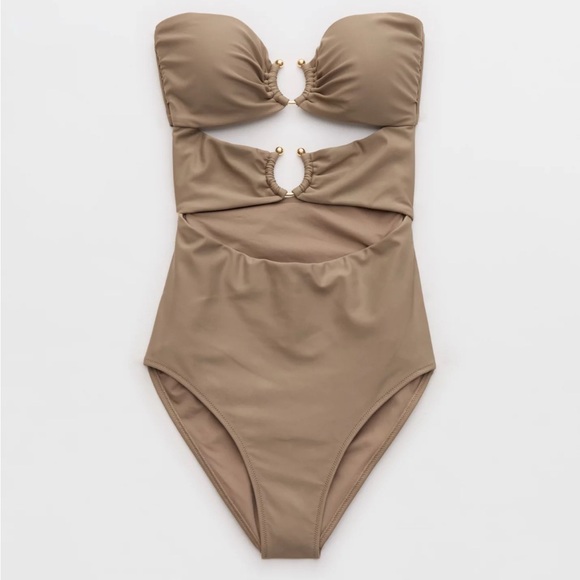 Other - Aerie Bandeau Cut Out One Piece Swimsuit NEW Small